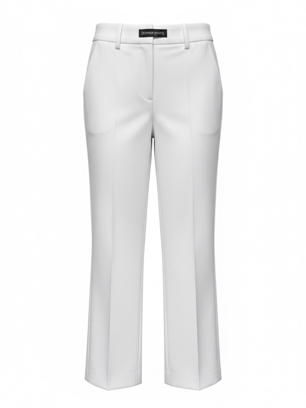 Donna Ricco Crisp White Straight-Leg Dress Pants NWTs
